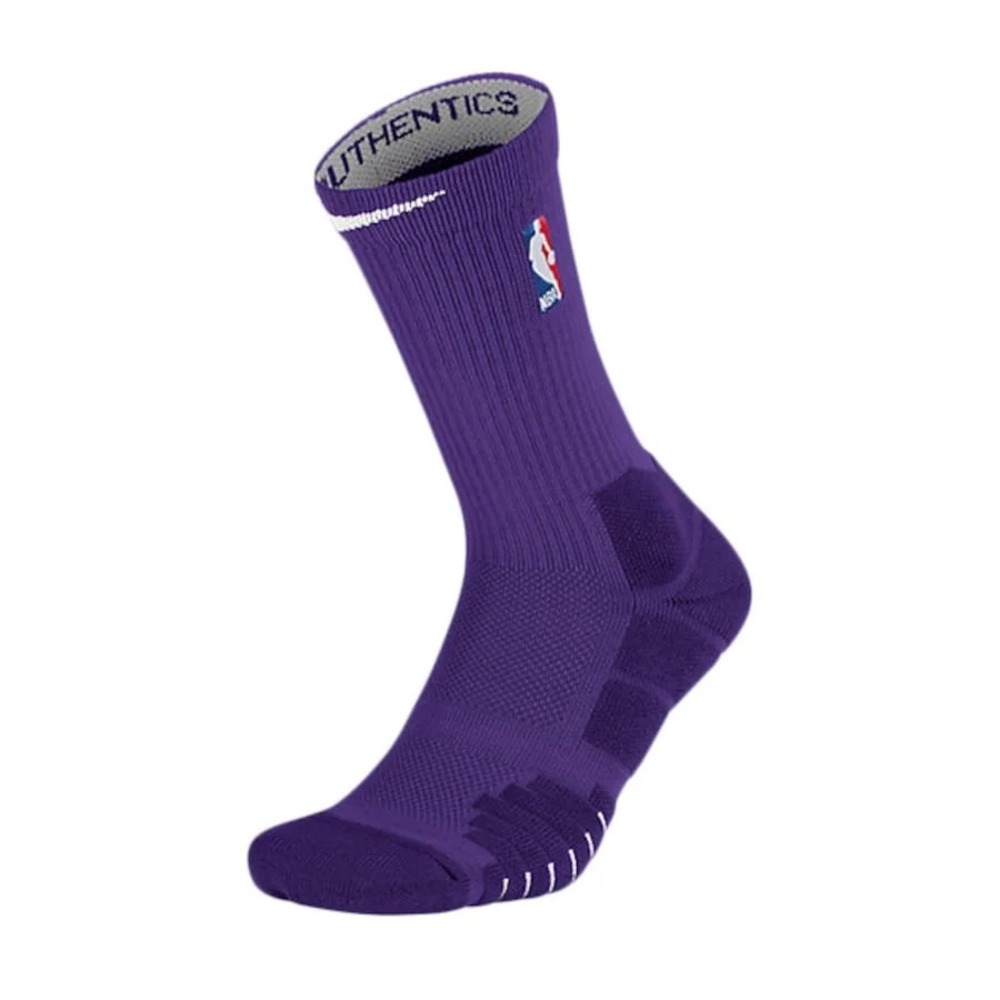 Nike Men's NBA Purple Elite Quick Crew Socks - Men 15-18 XXL (1 pair)